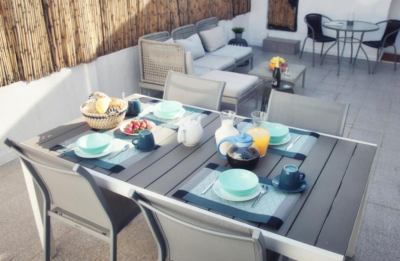Central Olhao Home - Private Spacious Sunlit Patio Ngoại thất bức ảnh